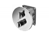 Vedo CENTO CROMO Kompletny system natryskowy podtynkowy III TERMO deszczownica o śr. 30 cm VBC1223/30/CH/TERMO chrom